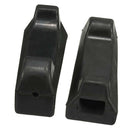 2 Piece Motorcycle Front Rubber Footrest Fits for Yamaha YBR125 All Years