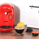 Reusable PP Coffee Capsule Pods with Slicone Lid for Bosch Tassimo 60ml