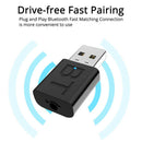 2 in 1 Bluetooth Transmitter Receiver Wireless Audio AUX Adapter for Car Speaker