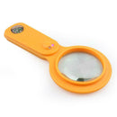 5 in 1 Thermometer with Compass and LED Lamp for Money Checking Magnifier