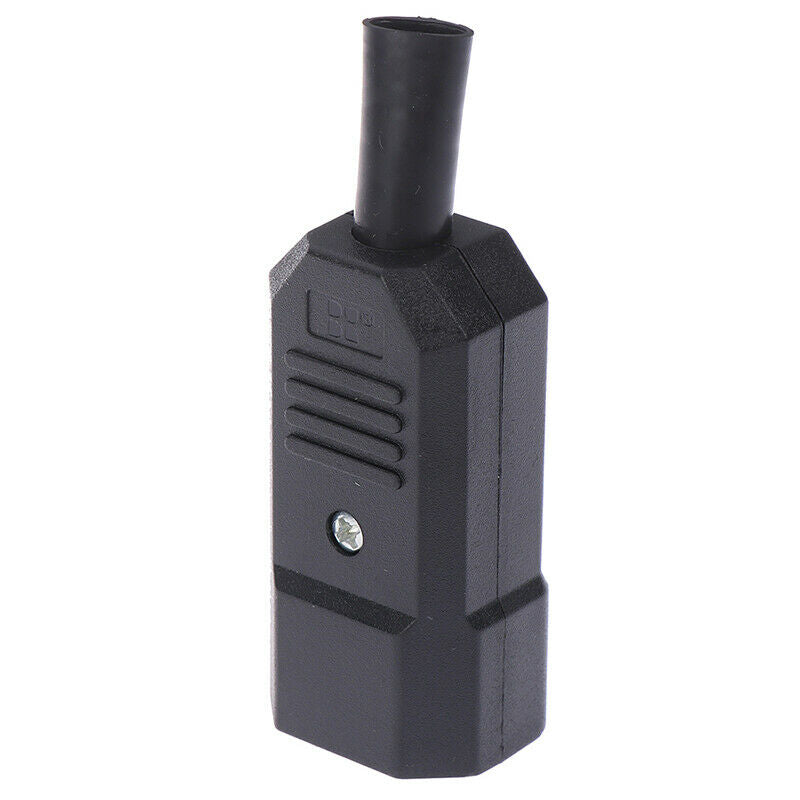 3 Pin IEC 320 C14 Male Plug Rewirable Power Connector Socket AC Panel Soc JR