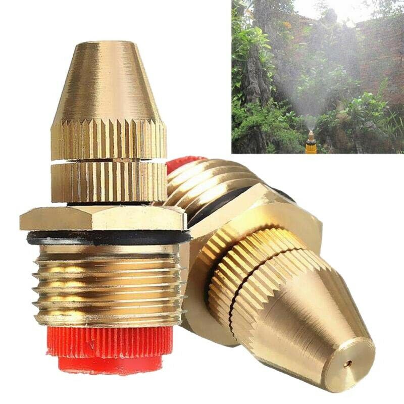 1/2 Inch Water Spray Nozzle Adjustable Garden Sprinkler Lawn Atomizing Wate