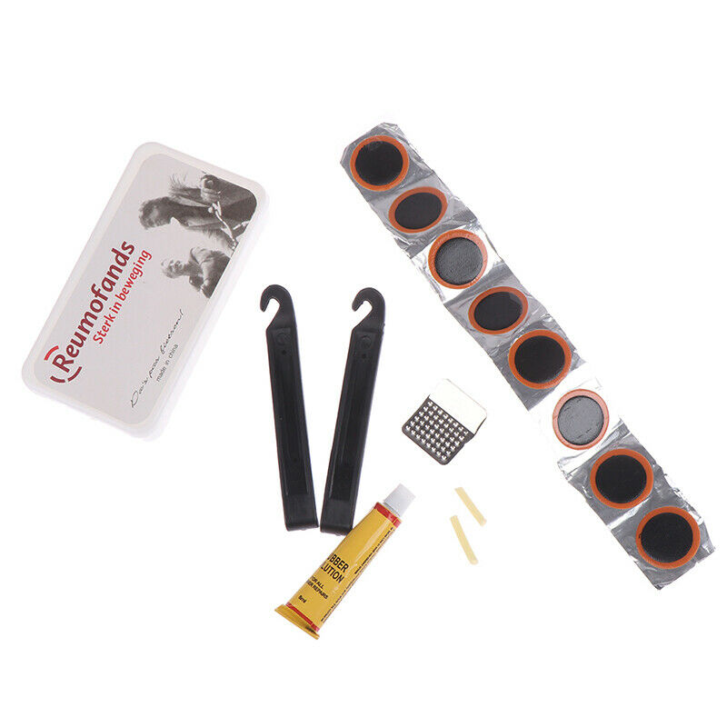 1 Set Bicycle Tire Tyre Repair Tools Cycling Rubber Puncture Bike Patches Kit 3C