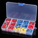 300pcs Insulated Assorted Electrical Terminal Crimp Connector spade Set Box