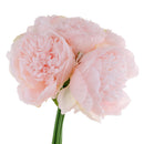 Handmade Wedding Bouquet Peony Silk Floral Bridal Hydrangea Decor Light Pink