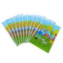 10pcs Jungle Animals Gift Bags Plastic Loot Bags Candy Bag Kids Birthday De JR