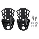 1 Pair MTB Bike Rear Foot Pedal, Mountain Bike Back Seat Foot Stand, Cycling