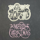 merry christmas metal-cutting dies stencil scrapbook album paper embossing  ME