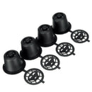 6 Pcs/pack Refillable Reusable espresso Capsule for Nespresso Coffee machin G7O3