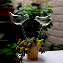 3X Automatic Bird Shaped Glass Watering Spike Irrigation Plant Garden Drip Water