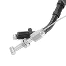 2 Pieces Durable Throttle Cable Black Motorcycle Accessories Throttle Cable M9H5
