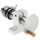 1Pc Live Lathe Center Head With Chuck Diy Accessories For Mini Lathe Machin