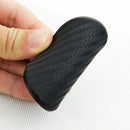 2x New Black Car Auto Water Cup Slot Non-Slip Carbon Fiber Look Mat Accessories