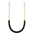 2Pieces PU Leather Braided Bag Strap Handbag Handle Bag Chain Replacement