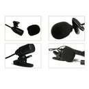 3.5mm Handsfree Speeching Portable lavalier Clip Microphone For Lecture Teac Hn