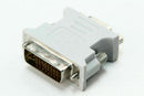 HDMI adapter DVI 24 + 5 Pin male to VGA female Connector 1pc Adapter White X4X3