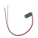 Mini Green LED Digital Display Volt Monitor Voltmeter 2.4V-30V Voltage Gauge
