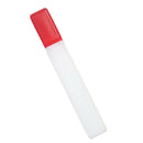 16 Inch Plastic Knitting Needle Crochet Hook Holder Storage Tube Case Red