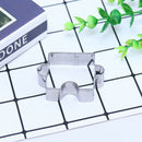 4pcs/set Cookie Puzzle Shape Stainless Steel Biscuit Mold Dessert Make ToolB Hn