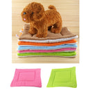2Pcs Dog Mattress Washable Thick Cage Crate Mat Pad Pet Puppy Travel Mat Soft