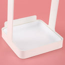 Kitchen Lid Rack Seated Spoon Rack with Water Tray Hanger Nailless Rack Kit