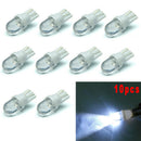 10PCS T10 LED Bulbs 168 194 Car Side Dashboard Wedge Light White Bulbs  Z