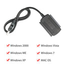 SATA/PATA/IDE to USB 2.0 Adapter Converter Cable for Hard Drive Disk   SE3c