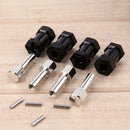 Wheel Hex Hub 12mm To 20mm Extension Adaptorx4 Longer Combiner Coupler