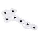 2pcs/set Transparent controller conductive rubber pad contact pad for XBOX360 OZ