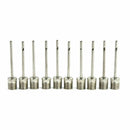 10 pcs Inflating Needle Pin Nozzle For Football Basketball Soccer Ball Air Pump