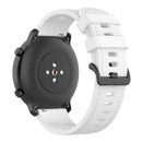 22mm Silicone Watchband Belt for Amazfit GTR 47mm/Pace/Stratos (White) A