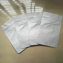 50Pcs Matt Aluminum Foil Coffee Valve Ziplock Bag Vertical Aluminum Foil Co T6B4