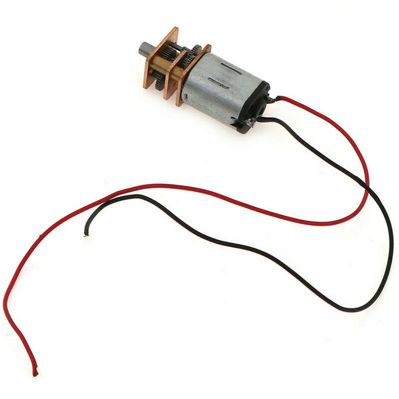 Steel Gear N20 Mini Micro Precision DC Geared Motor D-Axis Speed Reduction Motor
