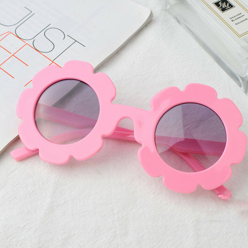 3 Pair Lovely Baby Boys Girls Round Sunglasses Toddler Soft Goggles Eyewear