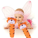 Developmental Animal Soft Stuffed Infant Baby Plush Toys Rattles Kids Tiger