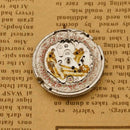 Scrapped watch Mechanical movement For watch DIY assembly Craft exercises F V0G9