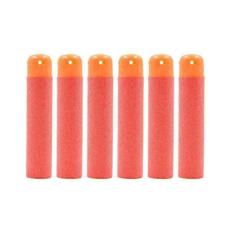 6X RED Refill Foam Bullet Darts Elite Mega Centurion I9Q0