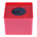 ABS Mic Microphone Interview Meeting Square Cube Flag Station 42mm Red