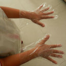 100x Disposable children's gloves PE gloves children's protective gloves OZ