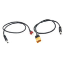 2Pcs XT60 T-plug High Performance TS100 Smart Soldering Iron Kit to DC5525 Cable