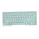 Silicone Keyboard Cover Skin for Dell Latitude E5480 14in Laptop Mint Green