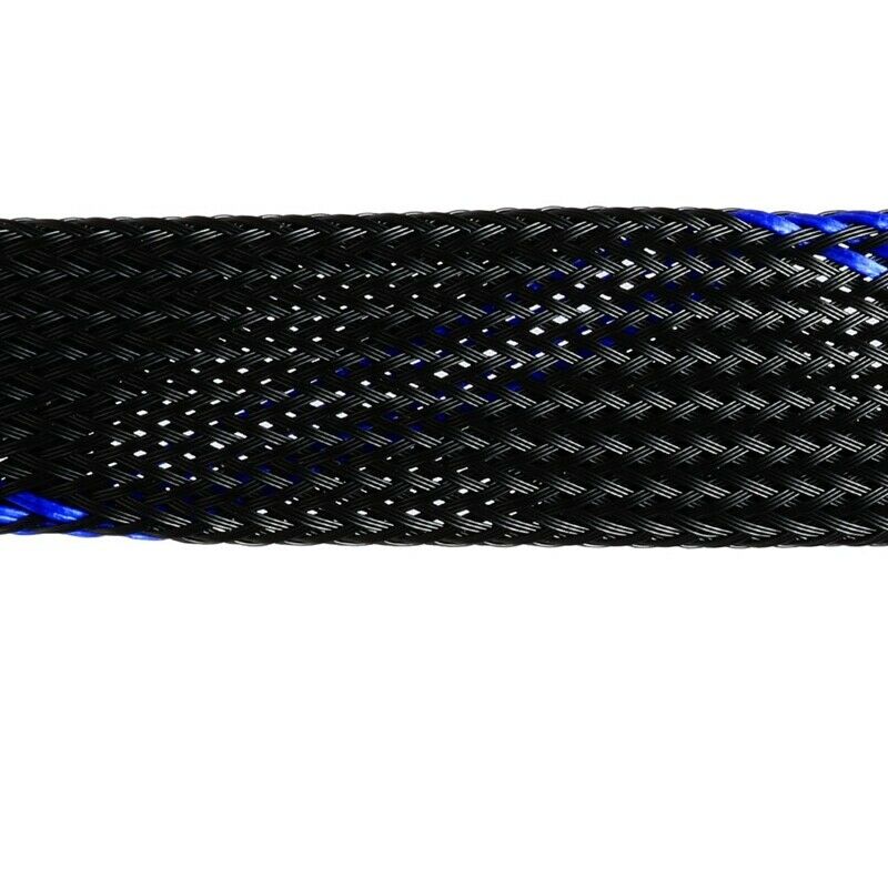 Pet Braided Sleeving 32.8 Feet 10M Expandable Cable Wrap 14mm Diameter Wire
