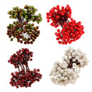 Artificial Fruit Berries Blueberry Xmas Wedding Bouquet Flower Wreath 400Pcs