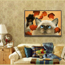 Cute Cat 5D Diamond Painting Embroidery DIY Craft Cross Stitch Home Decor