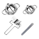 Dumpling Maker 304 Stainless Steel Press Dumpling Ravioli Empanada Molds Pa