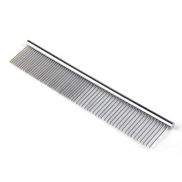 New Dog Cat Pet Stainless Steel Trimmer Grooming Teeth Comb Brush #gib