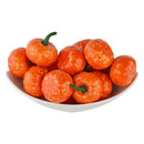 16 pcs Halloween Artificial Pumpkin Basket Bowl Filler Fall Harvest Mini Pumpkin