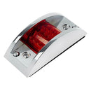 Red LED Side Marker Fender Light Lamp Easy To Install for Truck Trailer