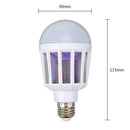2 in 1 E27 9W LED Bulb Mosquito Killer Lamp Anti Fly Bug Zapper Light