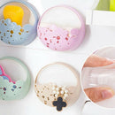 1X(Color Random Toilet Suction Cup Holder Bathroom Kitchen Soap Dish Home S